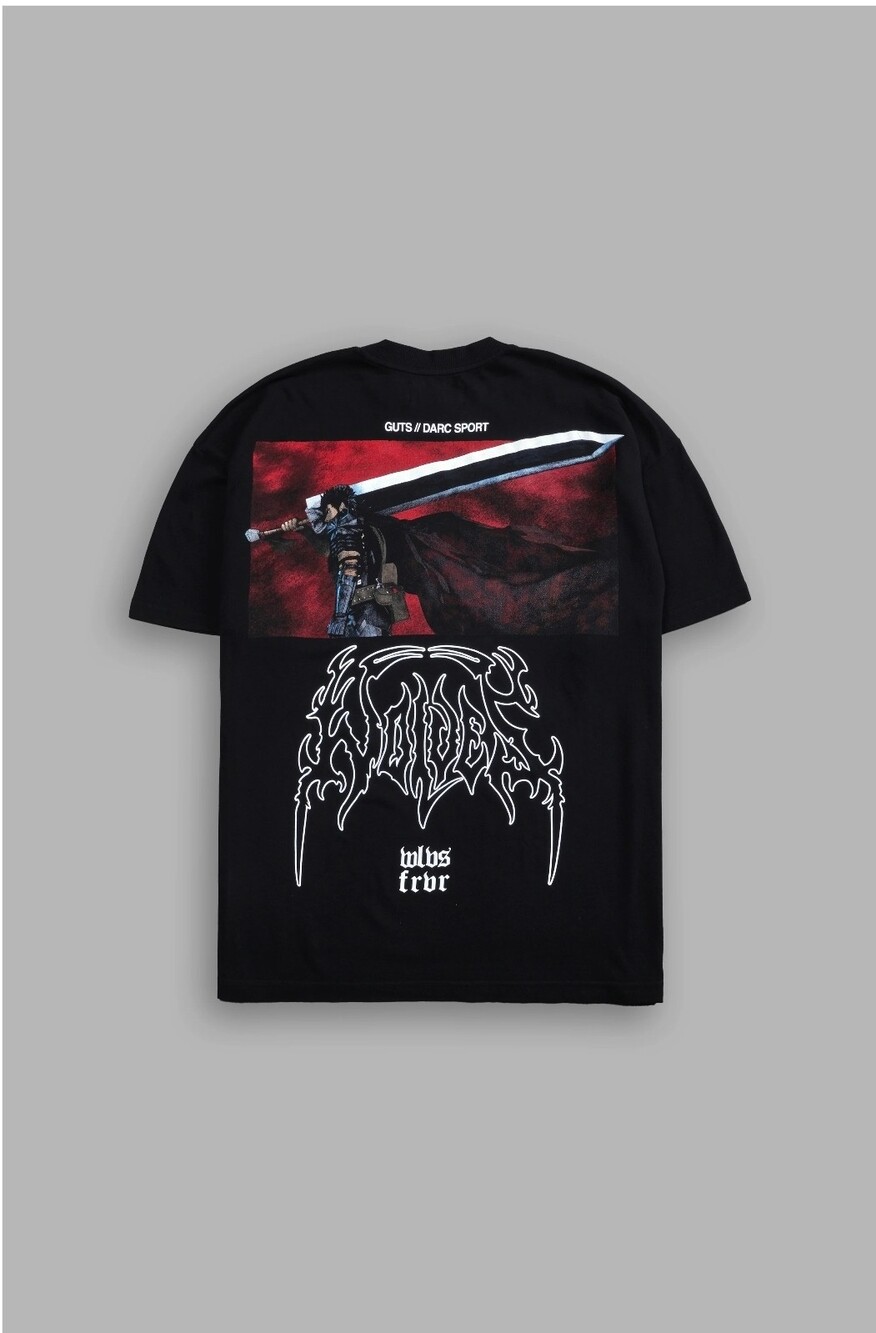 Darc Sport Dragon Slayer "Premium" Oversized Tee in Black - Medium